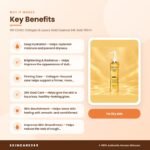 3W CLINIC Collagen & Luxury Gold Essence 24k Gold 150ml Key Benefits