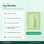 ABIB Pore Cleansing Oil Heartleaf Oil Wash 200ml Key Benefits