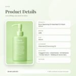 ABIB Pore Cleansing Oil Heartleaf Oil Wash 200ml Product Details