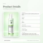ANUA Azelaic Acid Cica Skin Soothing Moisturizer 100ml Product Details