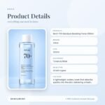 ANUA Birch 70% Moisture Boosting Toner 250ml Product Details