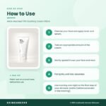 ANUA Heartleaf 70% Soothing Cream 100ml How to Use