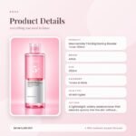 ANUA Niacinamide TXA Brightening Booster Toner 250ml Product Details