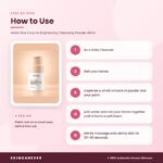 ANUA Rice Enzyme Brightening Cleansing Powder 40ml How to Use