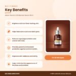 ANUA Vitamin C20 Blemish Serum 30ml Key Benefits