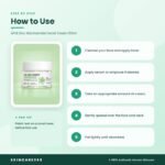 APLB Zinc Niacinamide Facial Cream 55ml How to Use