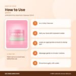 APRILSKIN Pink Aloe Pack Cleanser 120ml How to Use