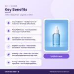 ARENCIA Deep Water Surge Serum 30ml Key Benefits