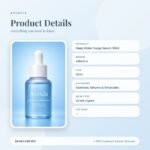 ARENCIA Deep Water Surge Serum 30ml Product Details