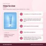 ARENCIA Deep Water Surge Sun Serum SPF50+ PA++++ 50ml How to Use