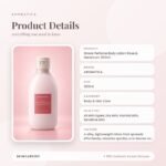AROMATICA Grace Perfume Body Lotion Rose & Geranium 300ml Product Details
