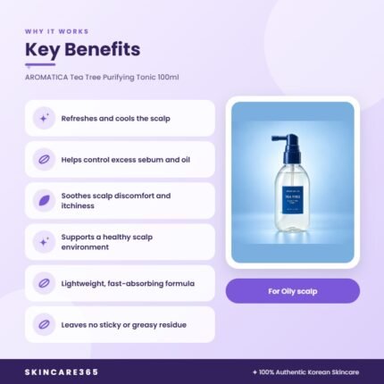 AROMATICA Tea Tree Purifying Tonic 100ml Key Benefits