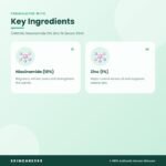 CARE:NEL Niacinamide 10% Zinc 1% Serum 30ml Key Ingredients