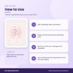 CARE:NEL Peptide Max Rescue Eye Cream 25ml How to Use