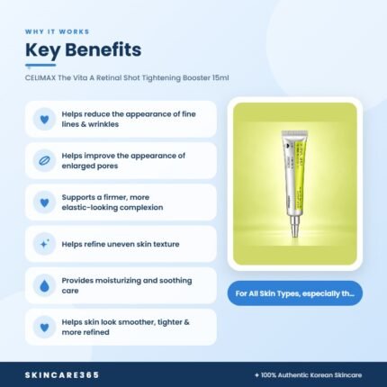 CELIMAX The Vita A Retinal Shot Tightening Booster 15ml Key Benefits