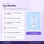 COSRX Ultra Light Invisible Sunscreen SPF50 PA++++ 50ml Key Benefits