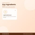 INNISFREE Jeju Orchid Eye Cream 30ml Key Ingredients