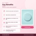 INNISFREE No-Sebum Mineral Powder 5ml Key Benefits