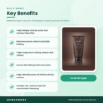 INNISFREE Super Volcanic Pore Micellar Cleansing Foam 2x 150ml Key Benefits