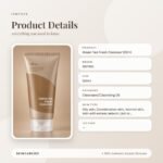ISNTREE Green Tea Fresh Cleanser 120ml Product Details