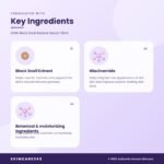 IUNIK Black Snail Restore Serum 50ml Key Ingredients