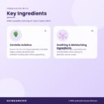 IUNIK Centella Calming AC Spot Cream 20ml Key Ingredients