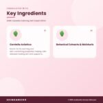 IUNIK Centella Calming Gel Cream 60ml Key Ingredients