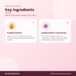 IUNIK Propolis Vitamin Synergy Serum 50ml Key Ingredients