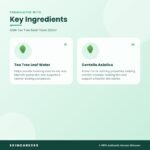 IUNIK Tea Tree Relief Toner 200ml Key Ingredients