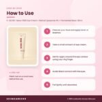 K-SECRET Seoul 1988 Eye Cream : Retinal Liposome 4% + Fermented Bean 30ml How to Use
