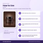 MARY & MAY Idebenone + Blackberry Complex Intensive Cream 70ml How to Use