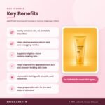 MEDICUBE Kojic Acid Turmeric Toning Cleanser 120ml Key Benefits