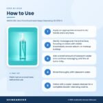 MEDICUBE Zero Pore Blackhead Deep Cleansing Oil 205ml How to Use