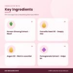 RYO Damage Care & Nourishing Shampoo 480ml Key Ingredients