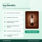 RYO Hair Loss Expert Care Shampoo Jeju Breeze (Woody Musk) 585ml Key Benefits