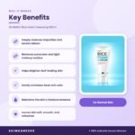 SKINMISO Rice Foam Cleansing 150ml Key Benefits