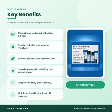 SOME BY MI Beta Panthenol Repair Starter Kit Key Benefits
