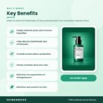 SOME BY MI BYE BYE Blackhead 30 Days Miracle Green Tea Tox Bubble Cleanser 120ml Key Benefits