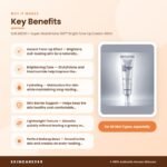 SUR.MEDIC+ Super Glutathione 100™ Bright Tone Up Cream 40ml Key Benefits