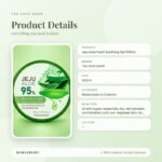 THE FACE SHOP Jeju Aloe Fresh Soothing Gel 300ml Product Details