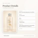THE FACE SHOP Rice & Ceramide Moisturizing Toner 150ml Product Details